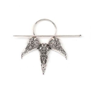 Horquillas para el Cabello con Forma de Garra Vikinga Nórdica, Accesorios, Joyería, Horquilla Vintage con Cabeza de Cuervo para Mujer, Fabricación y Suministro - Product Image 5