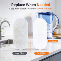 Média filtrant pour purification de l'eau, coton ultra-filtrant de qualité alimentaire, filtre haute densité pour distributeur d'eau, tissu filtrant haute précision