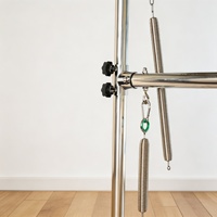 Machine de Pilates Cadillac Écologique et Portable en Bois de Noyer Durable, Réglable pour Entraînement Complet du Corps