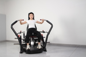 Máquina de gimnasio DZ8006 <span class=keywords><strong>Nautilus</strong></span> con placas de peso para entrenamiento de fuerza, máquina de press de pecho sentado - Product Image 2