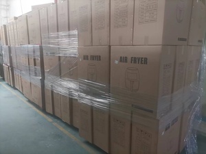 Freidora de aire eléctrica de 6L para el hogar, utensilios de cocina sin aceite, Crest plateado - Product Image 5