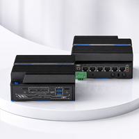 PC Industrial con Firewall, I3 6.ª Gen. 6006U Doble Núcleo, 6 Puertos Intel I226V Gigabit Ethernet, Compatible con Módulo LTE 4G, HD-MI, Pantalla Dual