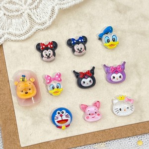 Vente en gros DIY Armure <span class=keywords><strong>Mickey</strong></span> Mignon Arc Kawaii Cartoon Canard Nail Art Charmes Résine Décoration Accessoires - Product Image 5