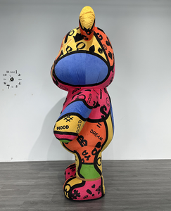 Phim Hoạt Hình Nhân Vật Chất Lượng Cao <span class=keywords><strong>Inflatable</strong></span> Halloween <span class=keywords><strong>Panda</strong></span> Linh Vật Trang Phục Cho Người Lớn Unisex ảm đạm Gấu Cosplay Bên - Product Image 4