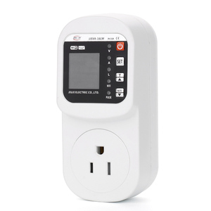 <span class=keywords><strong>ปลั๊กไฟ</strong></span>อัจฉริยะ US 16A WiFi Tuya พร้อมหน้าจอ LCD สี แสดงค่า kWh ตรวจสอบพลังงาน แรงดันไฟฟ้า กระแสไฟฟ้า ตรวจจับกระแสไฟรั่วไหล mA ควบคุมผ่านแอพ ได้รับมาตรฐาน CE - Product Image 5
