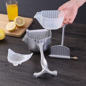 New thép không gỉ lớn tay Báo Chí Máy xay sinh tố hợp kim citrus Orange Lemon Lime Squeezer Hướng dẫn sử dụng máy ép trái cây vắt nước trái cây - Product Image 1
