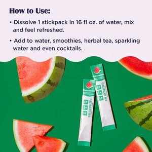 Oem Formula - Mezcla de Bebida en Polvo con Electrolitos Diarios, Sin Azúcar, Sabor Sandía, 20 Sobres, Paquetes de Hidratación, Apto para Dieta Keto - Product Image 5