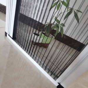 <span class=keywords><strong>Mosquitera</strong></span> Personalizada para Puerta, Deslizable a la Izquierda y Derecha, Marco de Aluminio, Pantalla para Ventana, Red <span class=keywords><strong>Ajustable</strong></span> para Puerta Contra Insectos para el Hogar - Product Image 3