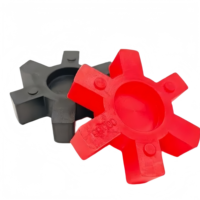 Acoplamientos de eje de material de acero, elastómero de caucho elástico, almohadilla de poliuretano flexible o rígida, con soporte OEM personalizado