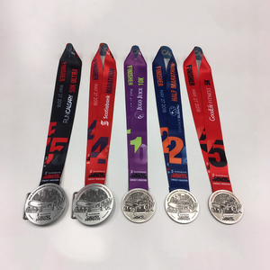 <span class=keywords><strong>Medalla</strong></span> deportiva de maratón 3D de metal milagroso personalizada del fabricante - Product Image 4