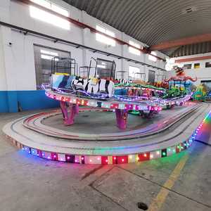 Atractivos juegos mecánicos para niños, mini tren de viaje, tren pequeño sobre rieles en venta - Product Image 2