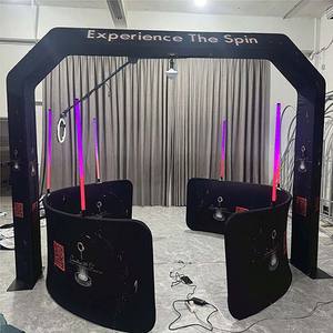 Cabina DE FOTOS portátil con logotipo personalizado gratis de fábrica 2025 360 Selfie Overhead Top Rgb iluminación Led de 360 grados - Product Image 5