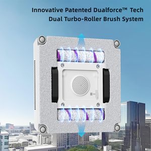 Robot Limpiacristales Eléctrico Inteligente Totalmente Automático con Motor sin Escobillas, 3 Modos para Cristales de Viviendas de Gran Altura y Autocaravanas - Product Image 2