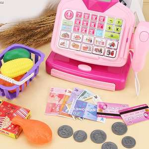 Juego de simulación Compras Cálculo electrónico Simulación Supermercado Pantalla táctil Diversión <span class=keywords><strong>Caja</strong></span> <span class=keywords><strong>registradora</strong></span> Juguete - Product Image 4