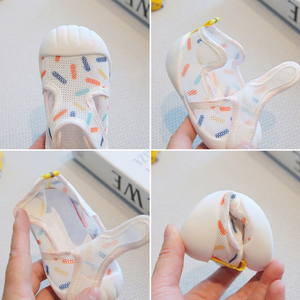 Chaussures d'été respirantes pour tout-petits, garçons et filles, à semelle souple antidérapante, sandales-chaussettes fonctionnelles pour jeunes enfants, OEM - Product Image 2