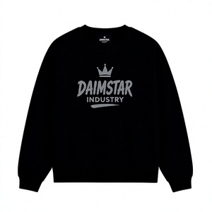 Sudadera de Invierno para Hombre DAIMSTAR INDUSTRY, Cuello Redondo, 100% Algodón, Manga Larga, Informal, con Estampado de Letras en la Parte Delantera - Product Image 1