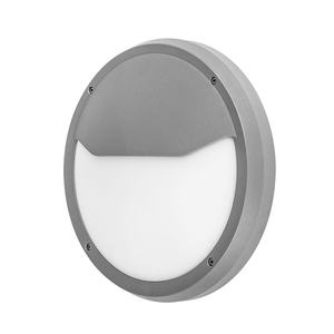 โคมไฟภายนอก 2xe27, โพลีคาร์บอเนตสีเทา, 9.4x30d, ip65, เหมาะสำหรับการใช้งานภายนอกอาคารและป้องกันน้ำ - Product Image 1