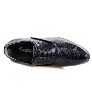 <span class=keywords><strong>Scarpe</strong></span> da <span class=keywords><strong>uomo</strong></span> in pelle sintetica Casual con tacchi alti e spessi Hairstylist - Product Image 6