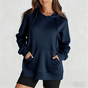 Sudaderas con Capucha Extra Grandes Unisex al por Mayor, Sudaderas con Capucha Bordadas Personalizadas, Sudaderas de Felpa de Algodón para Mujer - Product Image 4