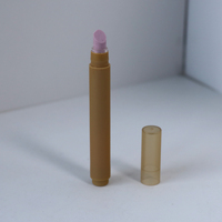 Conteneur vide en plastique personnalisé pour huile à cuticules, stylo de manucure portable avec pierre de quartz rose, vente en gros, fabricant
