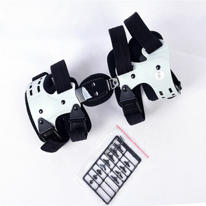 Jayne Knee Fixation Brace TJ-KM012 Medical <b>Plastic</b> Support Postoperative Rehabilitation OA Protection Black And <b>White</b> - Product Image 1