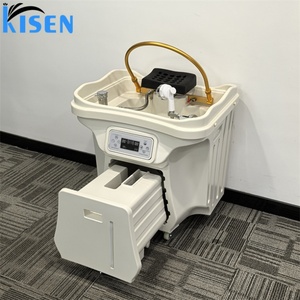 อ่างสระผมพลาสติกแบบพกพา KISEN รุ่นโมเดิร์น พร้อมไฟ LED สำหรับร้านทำผมและสปา - Product Image 6