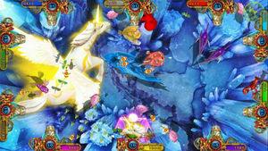2025 haut rendement 10 joueurs tirer jeu d'arcade Ocean <span class=keywords><strong>King</strong></span> 3 nouveaux accessoires de jeu de poisson licorne - Product Image 4