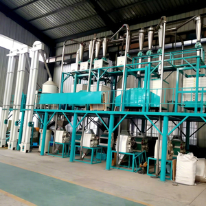 Ligne de production de transformation des céréales, moulin à farine de blé et de maïs, équipement de moulin à farine de maïs et de blé automatique - Product Image 1