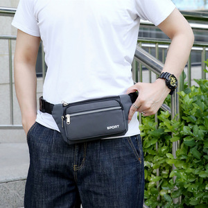Sport Waist Bag Oxford Cloth Water Resistant Multifunctional Large Capacity For Travel Leisure Sports Men Women - Product Image 4