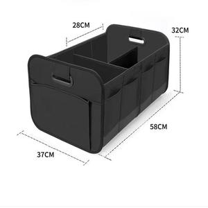 Car Trunk <b>Storage</b> <b>Box</b> Oxford Cloth With Handle 60L-70L Multi Functional Folding Car Organizer Black Gray Red Sky Blue Green - Product Image 5