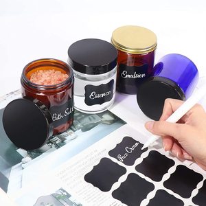 Envases Cosméticos Personalizados de Boca Ancha de 100 ml, 200 ml, 8 oz, 300 ml, 12 oz, 500 ml, Transparentes, Blancos, Negros, Ámbar, Frascos de Plástico PET con Tapa de Aluminio - Product Image 5