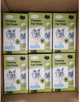 Vente en gros usine : Bandes de nourriture humide pour chats sans sucre, friandises au poulet, haute absorption protéinée, marque personnalisable, sachet santé
