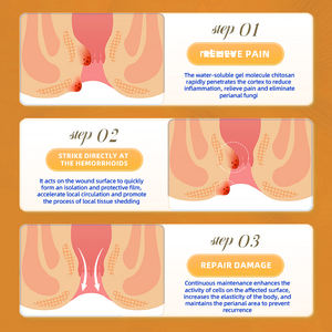 Crema de hierbas naturales para <span class=keywords><strong>hemorroides</strong></span>, pomada externa para <span class=keywords><strong>hemorroides</strong></span> <span class=keywords><strong>y</strong></span> dolor de fístula anal, 20g - Product Image 4
