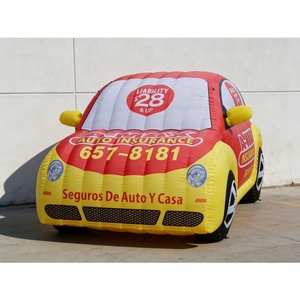 Exhibición <span class=keywords><strong>de</strong></span> <span class=keywords><strong>Auto</strong></span> Inflable Gigante con Forma <span class=keywords><strong>de</strong></span> Escarabajo - Inflable Promocional Personalizado para Seguros <span class=keywords><strong>de</strong></span> Automóviles y Campañas Automotrices - Product Image 1