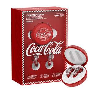 Écouteurs sans fil intra-auriculaires CoCa-Cola Creative Bottle Cap, matériau ABS 5.4, nouveau T13 - Product Image 6