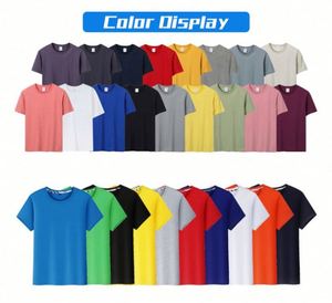 Wholesale Classic Round Neck Cheap <b>T</b> Shirt 100% Cotton <b>t</b> Shirts Custom Printing With logo White Plain Cotton <b>T</b>-shirt Polyester - Product Image 3