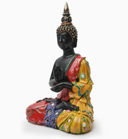 Offre Spéciale Bouddha Figurines Religieuses Dieu Hindou Statue Intérieur Résine Arts Sculpture Philippines Thaïlande pour Cadeaux Peint Anime