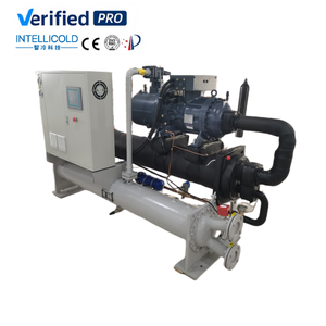 Système de refroidissement industriel modulaire à compresseur double, refroidisseur à vis à eau, haute performance (COP), pour usine pharmaceutique, 800 kW - Product Image 3