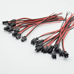 Conector de cable JST SM de 2 pines (macho y hembra) tipo pigtail - Ideal para tiras de luces LED y lámparas - Conexión segura y fácil - Product Image 3