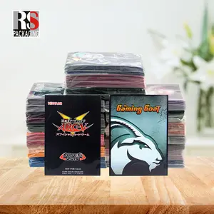 Wholesale Custom Printed Logo Poly Penny Ultra Pro Game Card Sleeves Protector Yugioh Manufacturers Trading Card Sleeves Custom