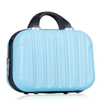 N208 Fashion Custom Logo Small Storage Makeup Bags 14 Inch Girl Mini Case Woman Suitcase Travel Hand Luggage