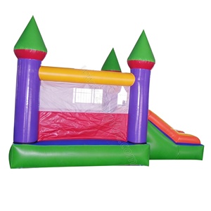 Château gonflable de qualité commerciale avec double toboggan, style château de saut, <span class=keywords><strong>pour</strong></span> <span class=keywords><strong>location</strong></span> événementielle - Product Image 4