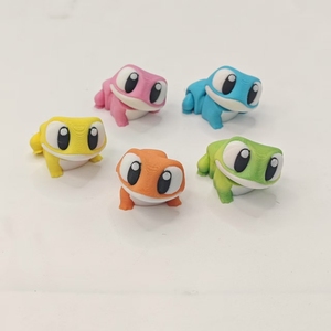 Bán buôn tùy chỉnh <span class=keywords><strong>3D</strong></span> in Ếch nhựa từ động vật mô hình lấy cảm hứng từ đông lạnh xu hướng đồ chơi trẻ em OEM Nhà cung cấp - Product Image 3
