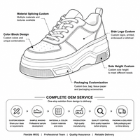 Chaussures décontractées personnalisées en marque blanche, acceptation de petites commandes, vente en gros, fabricant de chaussures sur mesure