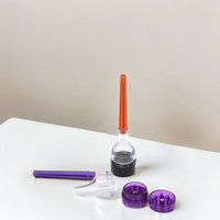 CANNA – Nouvelle boîte à herbes et cigarettes en zinc et plastique avec logo personnalisé, design moderne, fonction de rangement, accessoires pour fumeurs