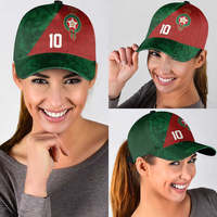 Casquette de baseball unisexe réglable avec drapeau du Maroc et Lions marocains, impression 3D intégrale, casquette patriotique de football, casquette classique de football du Maroc