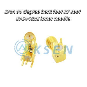 Connecteur d'antenne AI-KSEN à pied courbé décalé/positif RF SMA-KE/<span class=keywords><strong>KWE</strong></span>/KHD/IPE/IPX - Product Image 2