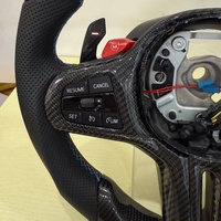 Volante de Fibra de Carbono Personalizado para BMW X3m G01 G02 G05 G20 G80 G87 M4 F13 F25 F33