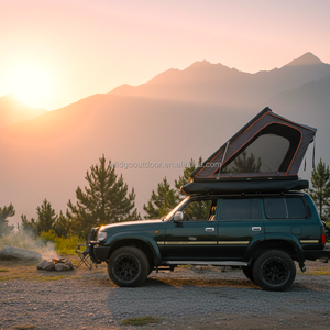 Carpa de <span class=keywords><strong>Techo</strong></span> Rígida de Aluminio Hidráulica para SUV y Camionetas Todoterreno, Equipo de Camping para Todo Clima - Product Image 2