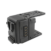 Module d'extension de cage d'alimentation pour caméra V-Mount, distributeur d'alimentation D-Tap Type-C pour Nikon Z6 Z7 Z8 ZR Z7II Z8II